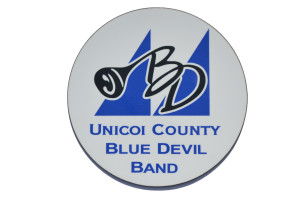 Blue Devil Car Magnet